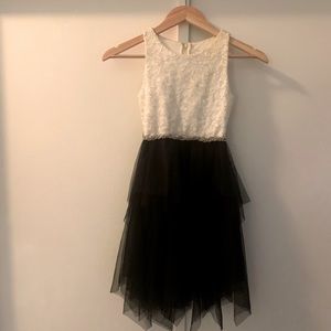 Classy Girls dress, rhinestones around waste area